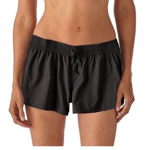 SM Black Patagonia Stretch Planing Micro Shorts